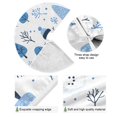 thumbnail image 4 of Yayeee Christmas Tree Skirt 35 inches for Xmas Tree Holiday Party Decoration, Simple Cartoon Snowmen, 4 of 6