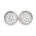thumbnail image 2 of Pendientes Gotas Minnieouse de acero inoxidable Galvanoplastia fina color Blanco AP009493-09B, 2 of 6