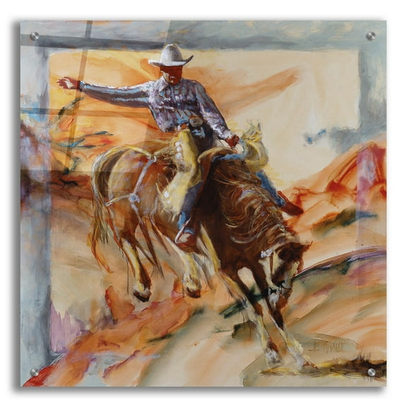 Epic Art 'Nexus' by J. E. Knauf, Acrylic Glass Wall Art, 24"x24"