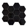 thumbnail image 2 of VALINK 12 PCS Top-spring Hexagons Mirror Tile Wall Sticker 3D Acrylic Mirror Wall Sticker Decor Stick On, 2 of 7