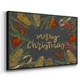 thumbnail image 3 of Holiday Sentiment I - Framed Gallery Wrapped Holiday Canvas - 17 x 25 - Black Frame, 3 of 8