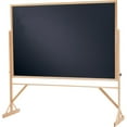 thumbnail image 2 of Quartet Reversible Easel - Black Chalkboard 4 x 6 Hardwood Frame - Chalkboards, 2 of 2