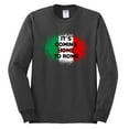 thumbnail image 2 of Wild Bobby, Italian Soccer Its Coming to Rome, Sports, Men Long Sleeve Shirt, Charcoal, 3X-Large, 2 of 4
