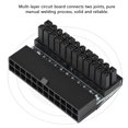 thumbnail image 4 of Adaptador de ángulo recto ATX de 5 piezas Nikou Negro, 4 of 9
