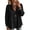 Black #053, variant on Womens Long Sleeve Tops Casual Boho Dressy Blouses Plain Ruffle Sleeve Vintage Tshirts Vacation Layering Tunic Tops,S