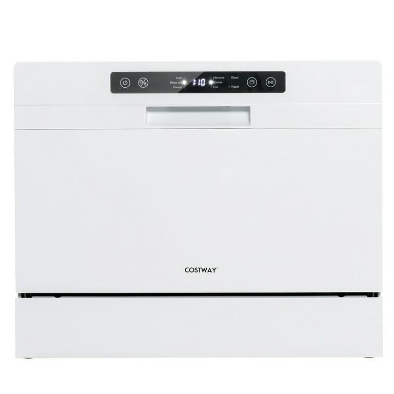 Compact dishwasher Comfee CDWC550W, 6 sets, 6 programs home and kitchen  Major appliance for washing tableware