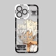 thumbnail image 4 of Funda transparente de Anime para iPhone, cubierta protectora de silicona suave, para modelos 16 Pro Max, 15, 14 Plus, 13, 12, 11 Pro, XR, XS, X, 8, 7, SE, 2020, 4 of 5