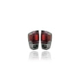 thumbnail image 1 of Tail Light Assembly - Compatible/Replacement for '16-19 Toyota Tacoma-Limited - LED, Chrome Trim Interior Bezel - Pair, Left Driver + Right Passenger Set - 8155004190, 8156004190, 1 of 2