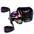 thumbnail image 2 of 18+1BB Fishing Reel Carbon Shell Lightweight 213g Max Drag 10KG Baitcasting Reel Casting Reel Reel Fishing ,Rigid Aluminum Skeletal Frame, 2 of 6