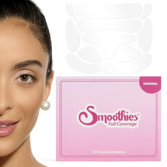 Parches antiarrugas, batidos, cobertura total para rostro, 192 unidades