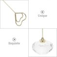 thumbnail image 4 of Crystal Photo Picture Clip Golden Paper Clip Holder Elegant Design for Home Use, 4 of 4
