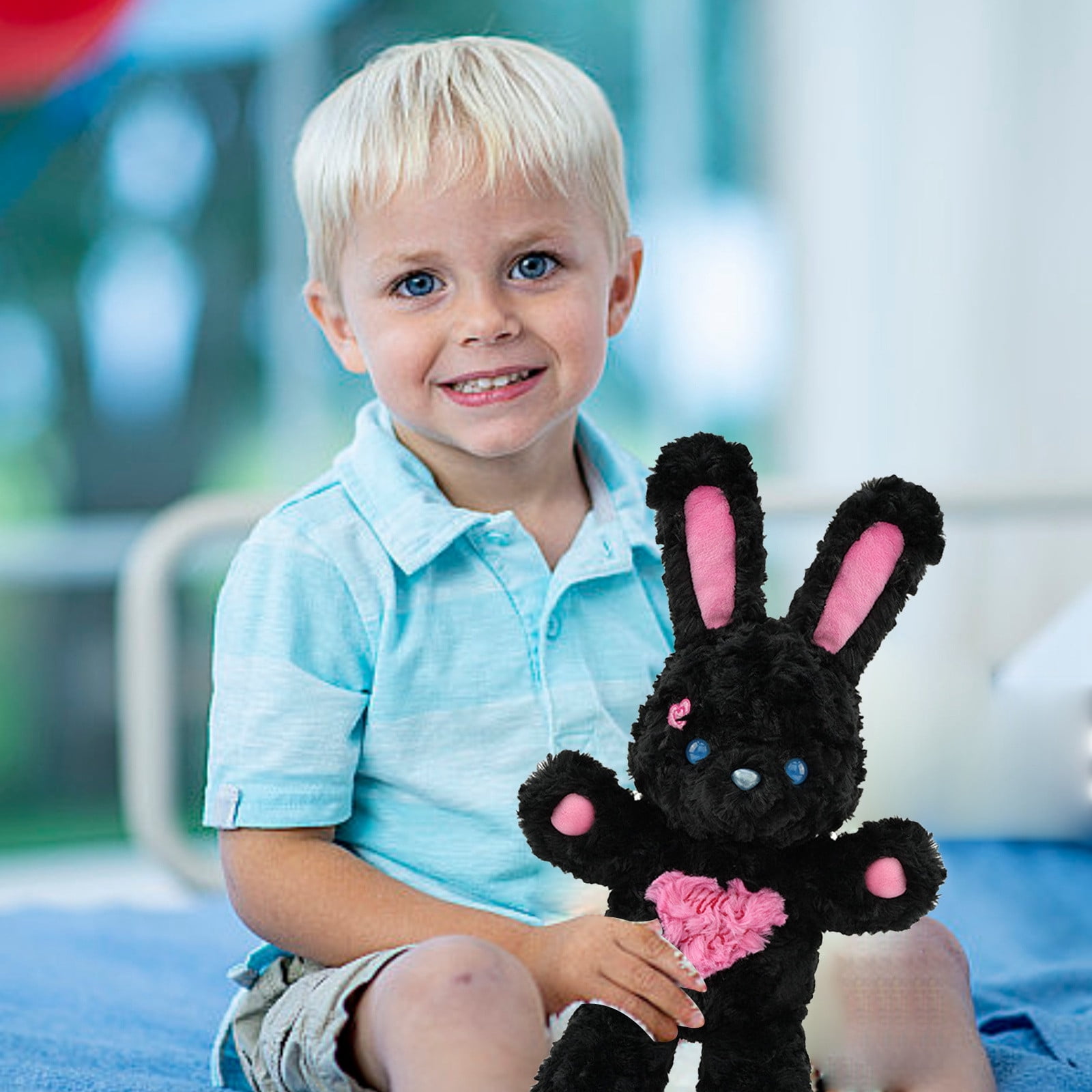 Adorable Rabbit Toy for Kids Collectors and Cozy Home Soft Huggable Cute Stuffed Animal