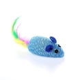 thumbnail image 4 of 8PCS Cat Toy Interactive Fake Feather Mouse Kitten Toy Cat Chew Toy for Kittens, 4 of 10