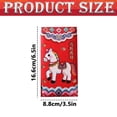 thumbnail image 6 of 2026 Year Of Red Envelopes 6 Pack Chinese New Year Creative Envelopes Traditional Festive Pockets, B, 6 of 8