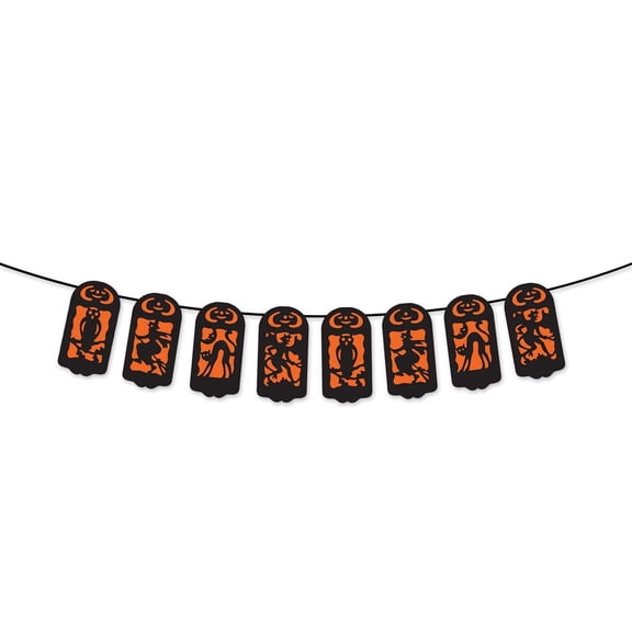 12 Pack Beistle Vintage Halloween String Banner