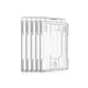 thumbnail image 1 of Methold 10 piezas PS soporte de insignia transparente doble ranura doble lado colgante antipérdida antideslizante ID nombre tarjeta manga Carpetas de archivos, 1 of 6