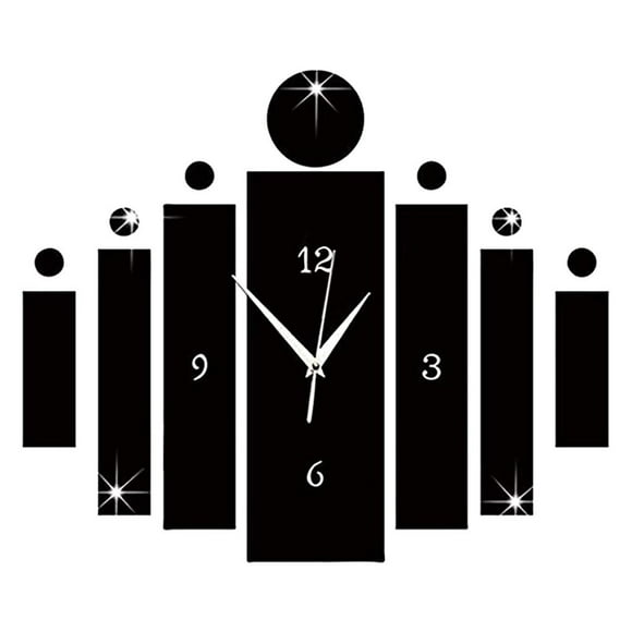 Wall Clock for Home School Digital Countdown Clock Cute Timer Cat Second Hand Clock Timer Silent Timer Digital 3D Silver Wall Clock Modern Design Home Watch Wall Sticker