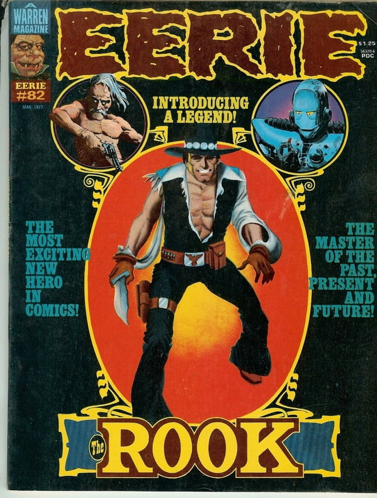 Errie Vintage Collectible Horror Magazine #82
