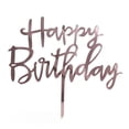 thumbnail image 2 of Acrylic Happy Birthday Cake Topper Set, 10 Pieces Rose Gold Party Dessert Decorations for Festive Celebrations and Bakery Projects, 2 of 8