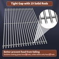 thumbnail image 4 of 9MM Stainless Steel Grill Grates for Weber Weber Genesis 2 Grill,For Genesis ii E-310, Genesis ii S-310, 4 of 7