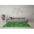 thumbnail image 3 of Ahgly Company Indoor Rectangle Solid Green Modern Area Rugs, 7' x 10', 3 of 4
