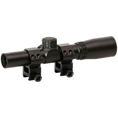 CenterPoint 2x20mm Pistol Scope with Rings, 72004 (Best Spotting Scope For Shooting)