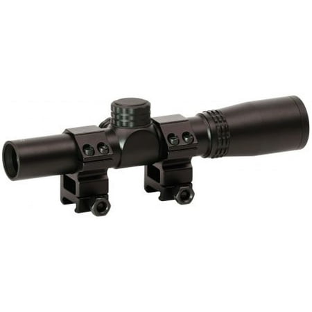 CenterPoint 2x20mm Pistol Scope with Rings, 72004 (Best Rifle Scope Combo Under 500)