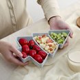 thumbnail image 5 of Creative Christmas Tree Shape Candy Snack Nuts Dried Fruit Tray Plastic Snack Bowl Breakfast Tray Wedding Party Dessert, 5 of 5