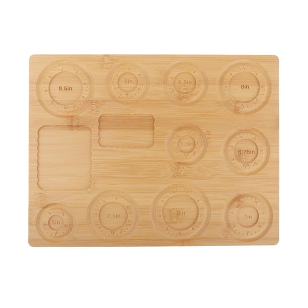 Tablero de cuentas de madera de bambú para fabricación de pulseras, bandeja de cuentas para fabricación de joyas, tablero de cuentas de madera para