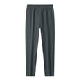 thumbnail image 4 of Mens Hiking Pants Lightweight Cargo Work Nylon Stretch Waterproof Quick Dry Fishing Travel Outdoor Zipper Pockets Size L-7XL Gray, 4 of 9