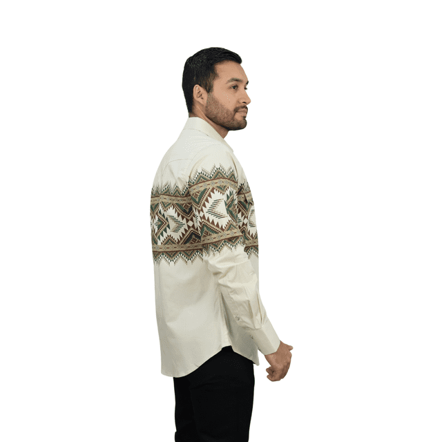 Camisa Platini WPL10677 BEIGE 1 Pz Para Hombre