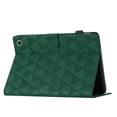 thumbnail image 5 of Allytech Case for Amazon Fire HD 10/HD 10 Plus (11th Gen, 2021), Embossed Pattern PU Leather Case with Card Slots & Pen Holder, Multi-Angle Viewing Stand Auto Sleep Wake Shockproof Flip Case, Green, 5 of 10