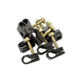 thumbnail image 4 of SatelliteSale Black RG6 Single Cable Grip Tornillo de montaje Clips 100 CT, 4 of 6