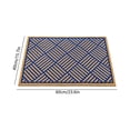 thumbnail image 3 of Coir Door Mat Heavy Duty Non Rubber Backing for Front Door, High Traffic Entrance Rug Traps Dirt, Weather Resistant Outdoor Coco Fiber Doormat, 3 of 6