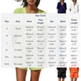 thumbnail image 3 of Linen Sets for Women 2 Piece Short Sleeve Tops and Wide Leg Shorts Summer Casual Fashion Beach Outfits Blue M, 3 of 7