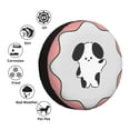 thumbnail image 4 of Waterproof Spare Wheel Cover, Cartoon Dog Pattern Adjustable Wheel Cover For Jeep Trailer RV SUV Car, 17 inch, 4 of 8