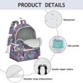 thumbnail image 4 of Pioneer Flower Backpack for School,Cute School Bag,Schoolbag with Adjustable Shoulder Straps & Padded Back,13.4"x11"x4.7", 4 of 6