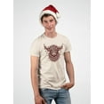thumbnail image 2 of Highland Cow Christmas Lights T-shirt Men's, 2 of 4