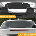thumbnail image 2 of EcoNour Rear Sunshade for Car Windshield UV & Heat Protection Mesh Cover for Baby 39 x 19 inches, 2 of 6