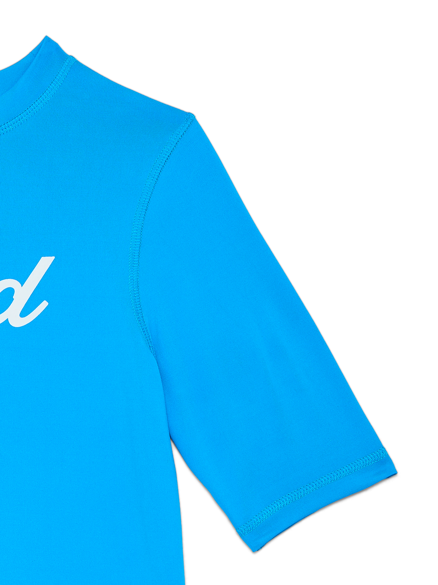 Ford Boys Swim Rash Guard with Short Sleeves, Sizes 4-12