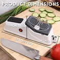 thumbnail image 3 of Electric Knife Sharpener, 2026 New Usb Sharpener with Replacement Grinding Tools Double Sharpener Quick Sharpening & Polishing Stable Non Base, 3 of 6
