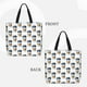 thumbnail image 2 of Balery Coffee To Go Pattern Bolsa de Mano para Mujeres con Cremallera, Bolsa de Gimnasio con Compartimentos, Bolsa para Laptop, Bolsa para Trabajo, 2 of 7