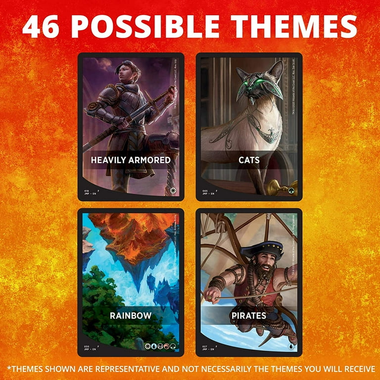 Magic: The Gathering- 2020 Core Set Jumpstart 4 Pack Booster Set- 80 Cards  Total | Themed Packs for Core Set - Walmart.com