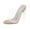 Clear/Nude NB, variant on Women's Clear Open Toe Single Band Chunky Heels Mules High Heels Slip on Slide Sandals