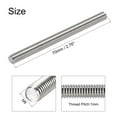 thumbnail image 3 of Uxcell M6 x 70mm Fully Threaded Rod 304 Stainless Steel Right Hand Threads 15 Pack, 3 of 5