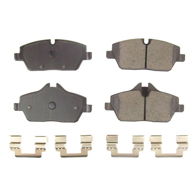 Power Stop Front Z17 Evolution Ceramic Brake Pads with Hardware 17-1308A