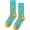 Chip Pattern, variant on 1 Pair French Fry Pattern Socks Funny Mid-Calf Socks Fashion Casual Socks for Sports Gym Fitness Running Everyday Wear