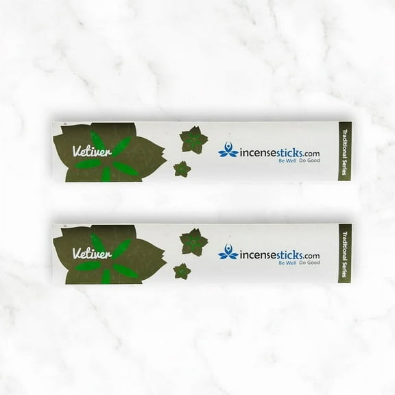 Vetiver Incense 8" 10 Sticks