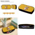 thumbnail image 6 of Xoenoiee Yellow Leopard Print Backpack for Boys Girls Kids Elementary School Bags Set with Lunch Bag Pencil Case for Kindergarten Primary School Bookbag with Side Pocket, Set of 3, 6 of 6