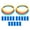 42cm, variant on Interactive Hopscotching Game Set Toy For Toddler Sensory Motor Skill Development AntiSlip Base 10 Rings Exercising Toy